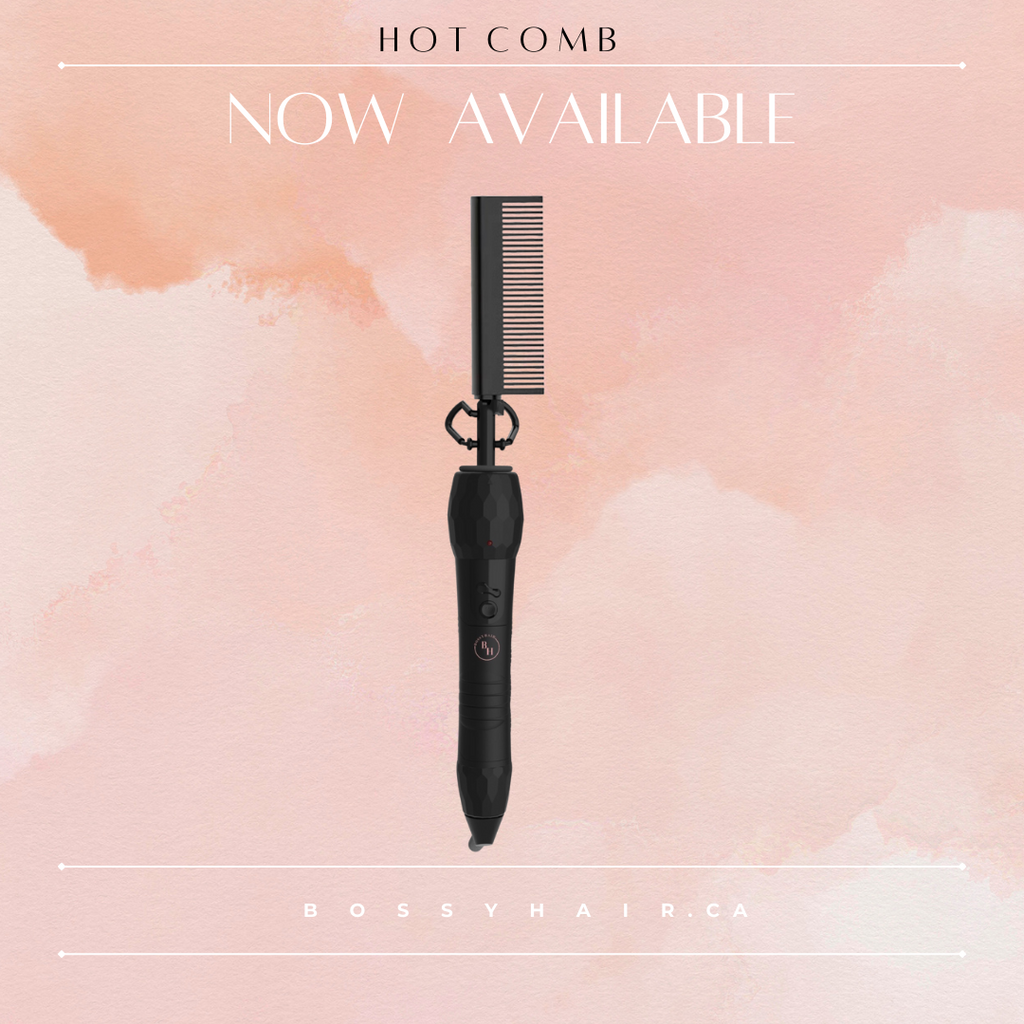 Black Planted Hot Comb Black Planted Hot Comb